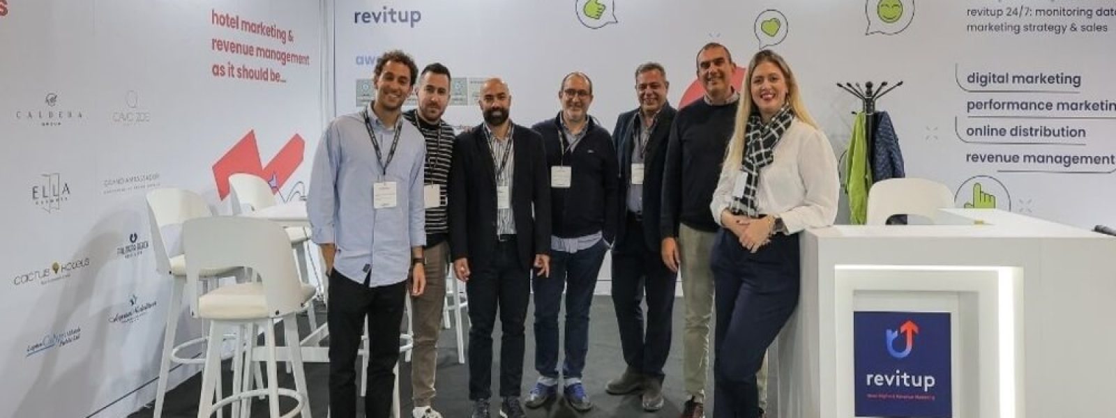 Εντυπωσιακή η παρουσία της RevitUp.direct στo 100% Hotel Show